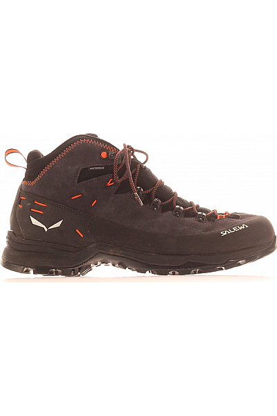 SALEWA Pánské Boty Černé Second Hand