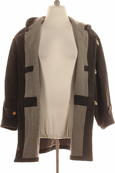 Hugo Boss Pánský Kabát Vlněný Šedý Second hand