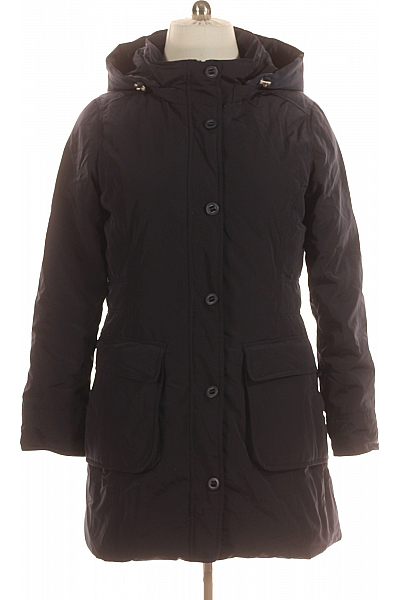 TOMMY HILFIGER Zimní Dámská Bunda Modrá Second Hand Vel.  XXL