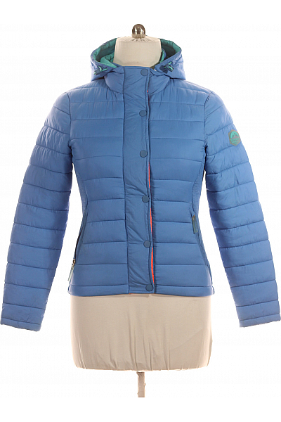 Dámská Bunda Modrá SUPERDRY Second Hand Vel.  42