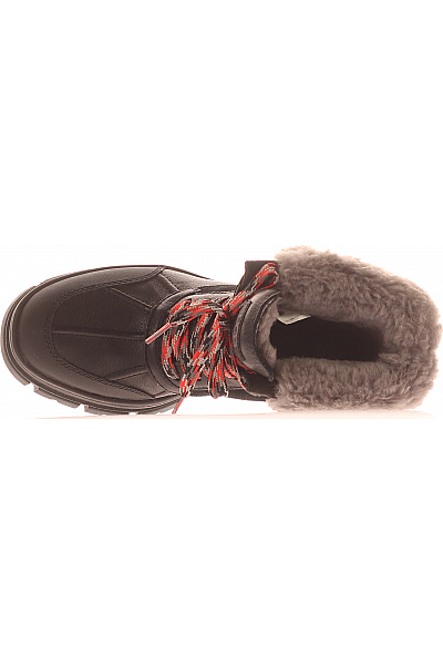 UGG Dámské Sněhule Kožené Černé Vel.  38