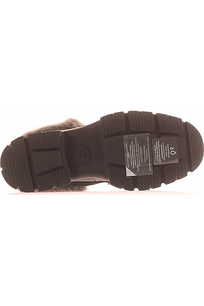 UGG Dámské Sněhule Kožené Černé Vel.  38