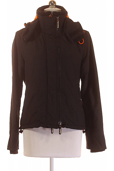 SUPERDRY Sportovní Dámská Bunda Černá