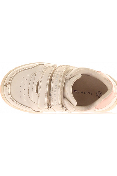 Dětské Boty Bílé TOMMY HILFIGER Second hand Vel.  26