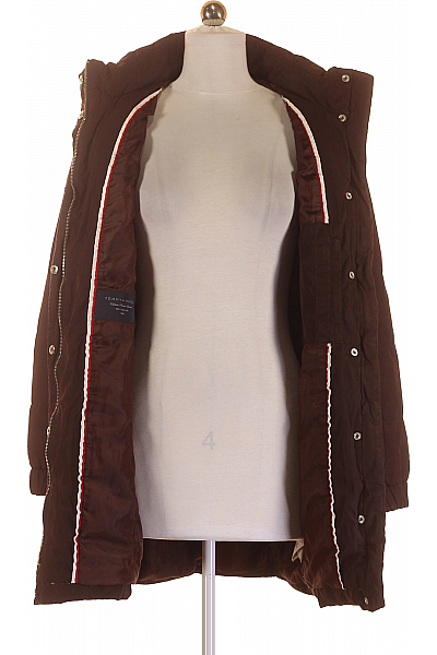 Prošívaná Dámská Bunda Hnědá TOMMY HILFIGER Vel.  S