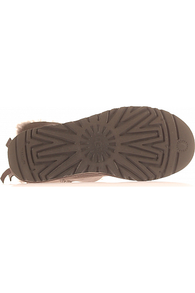 UGG Dámské Válenky Kožené Šedé Vel.  38