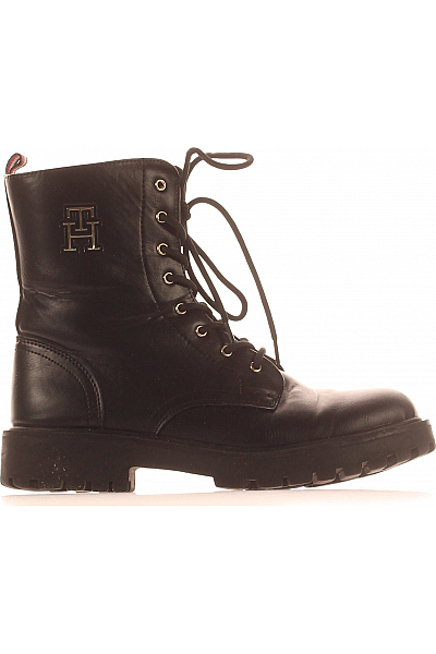 Dámské Boty Černé TOMMY HILFIGER Vel. 39