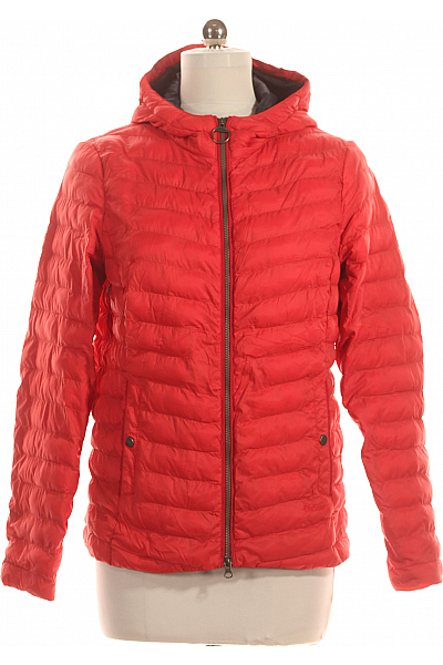 Barbour Dámská Bunda Červená Vel.  40