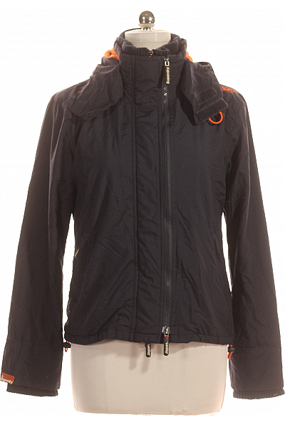 Dámská Bunda Černá SUPERDRY Second Hand Vel. L