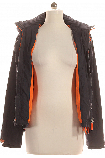 Dámská Bunda Černá SUPERDRY Second hand Vel. L