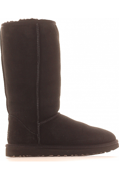 Dámské Válenky Kožené Černé UGG Vel. 38