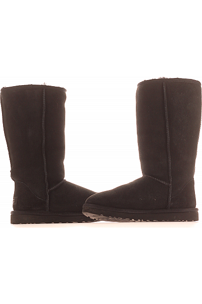 Dámské Válenky Kožené Černé UGG Vel. 38