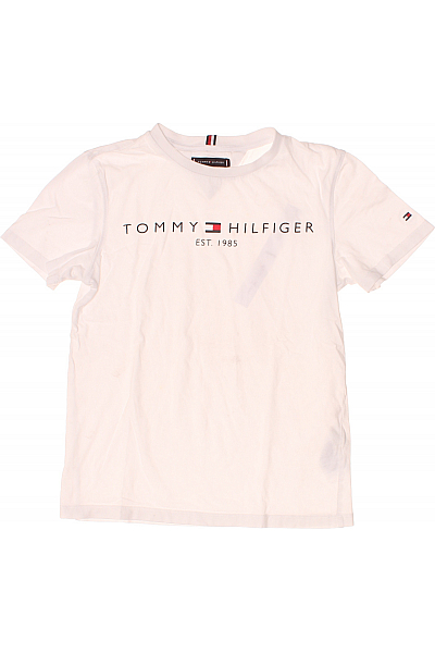 TOMMY HILFIGER Chlapecké Tričko Bílé