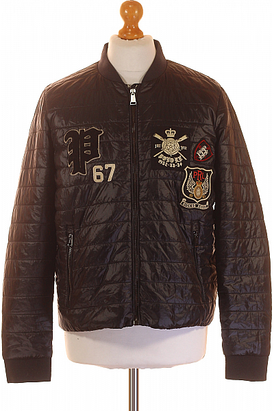 U.S.POLO ASSN. Pánská Bunda Černá