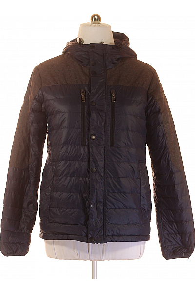 Prošívaná Pánská Bunda Modrá Jack Wolfskin Second Hand Vel.  XL