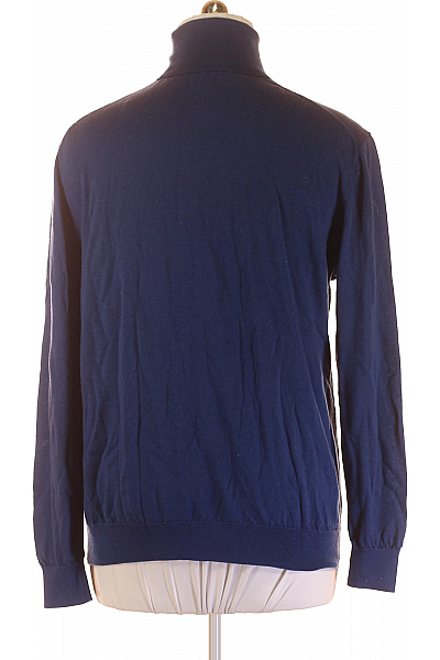 Esprit Pánský Rolák Vlněný Modrý Vel. XL