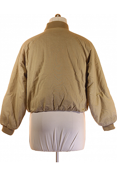 Dámská Bomber Bunda Béžový PULL&BEAR Vel. L