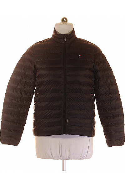 Pánská Bunda Černá TOMMY HILFIGER Outlet Vel. M