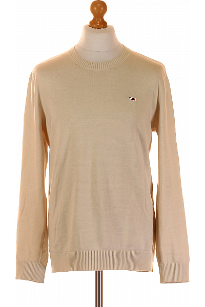 Pánský Pulovr Béžový TOMMY HILFIGER Vel. M