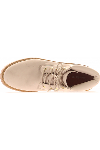 Dámské Workery Kožené Béžové Timberland Second hand