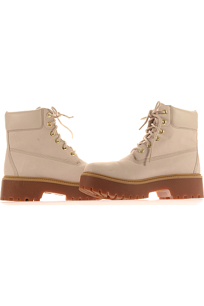Dámské Workery Kožené Béžové Timberland Second hand