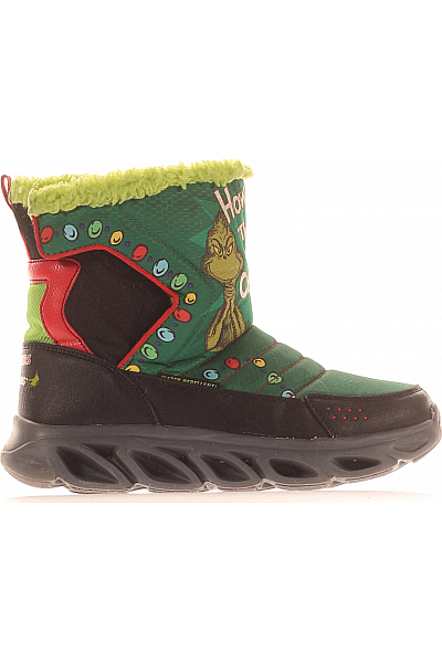 Dětské Chlapci Boty Zelený SKECHERS Vel. 34