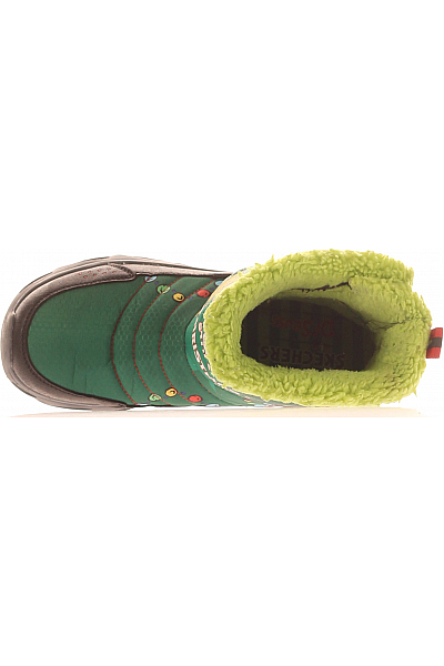 Dětské Chlapci Boty Zelený SKECHERS Vel. 34