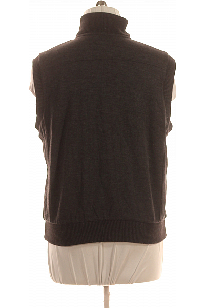 Pánská Vesta Pletená Šedá Marks & Spencer Vel. 38-40