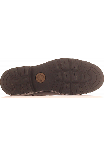 Pánské Boty Kožené Černé UGG Vel.  46
