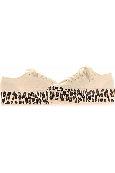Dámské Boty Bílé Superga Vel.  37