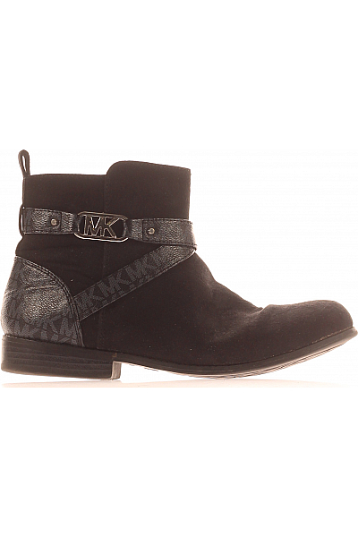 MICHAEL KORS Dámské Kotníkové Boty Černé Second hand Vel.  38