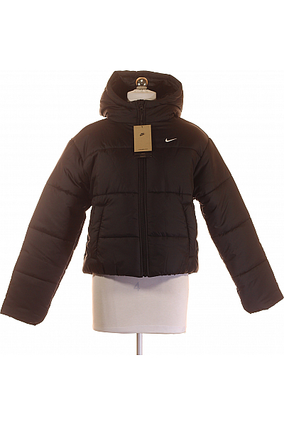 Dámská Bunda Černá Nike Outlet Vel. XS