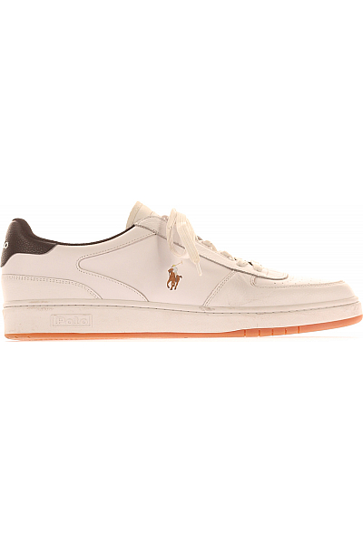 Ralph Lauren Pánské Boty Bílé Vel.  47