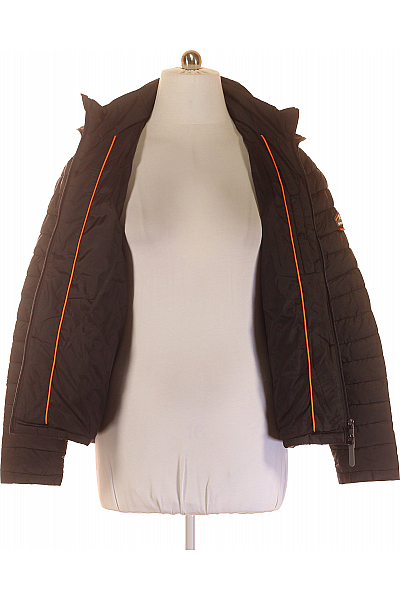 Prošívaná Pánská Bunda Černá SUPERDRY
