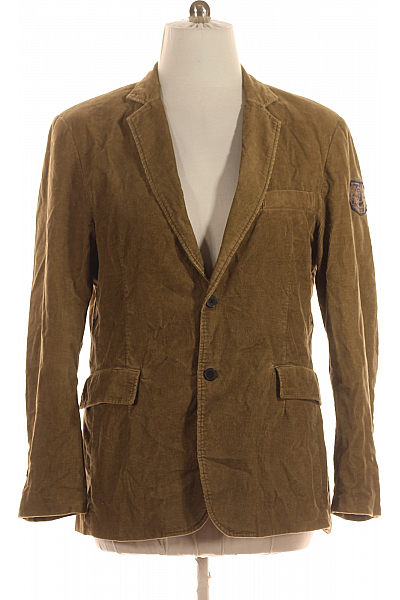 Pánské Sako Khaki Cottonfield Vel. 54