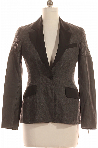 Dámské Blejzr Vlněný Šedý Karen Millen Vel.  38