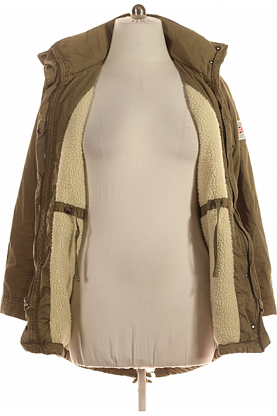 Zimní Dámská Bunda Zelená SUPERDRY Second hand Vel. XL