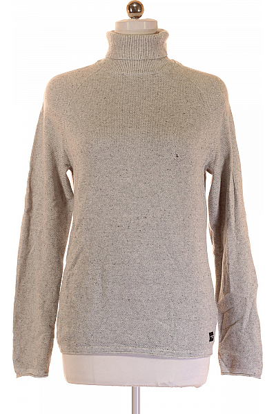 JACK & JONES Pánský Svetr Šedý Vel. S