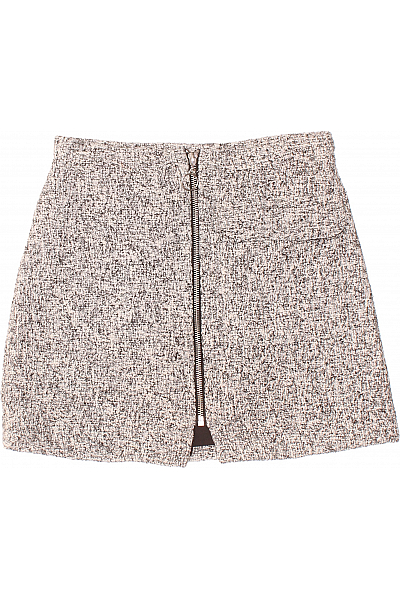 Topshop Sukně Šedá Second Hand Vel. 34