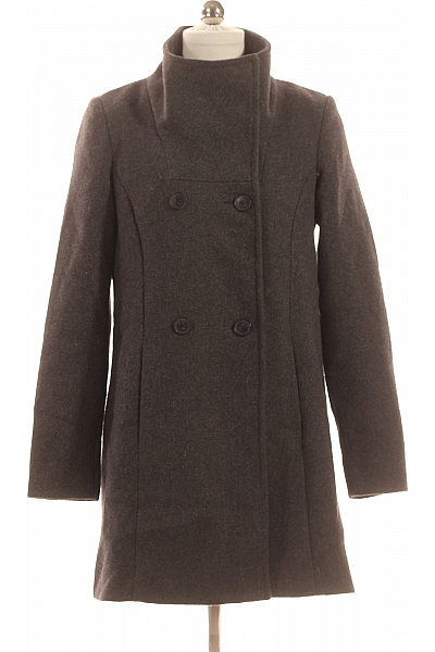 Krátký Dámský Kabát Šedý VERO MODA Vel. XS