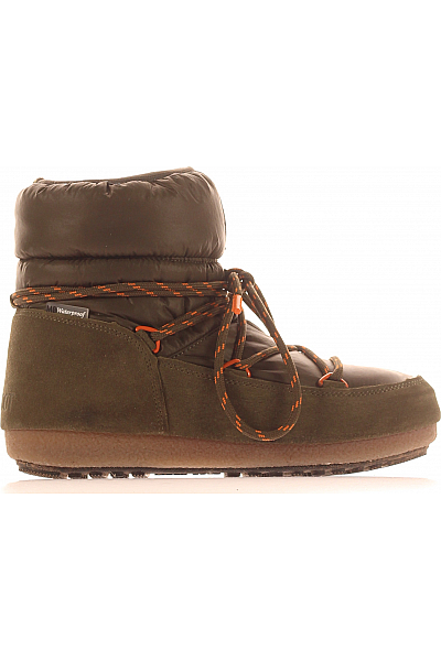 Dámské Sněhule Zelené Moon Boot Second Hand Vel. 40