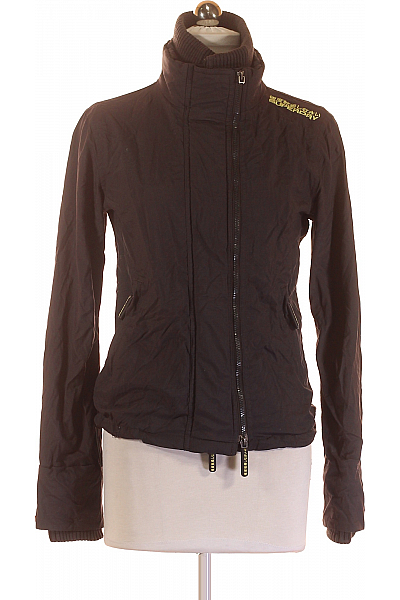 SUPERDRY Sportovní Dámská Bunda Černá Vel.  S
