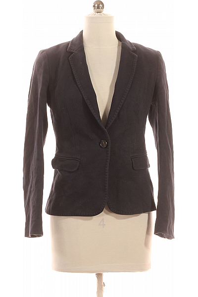 Massimo Dutti Dámské Sako Modré Vel.  38