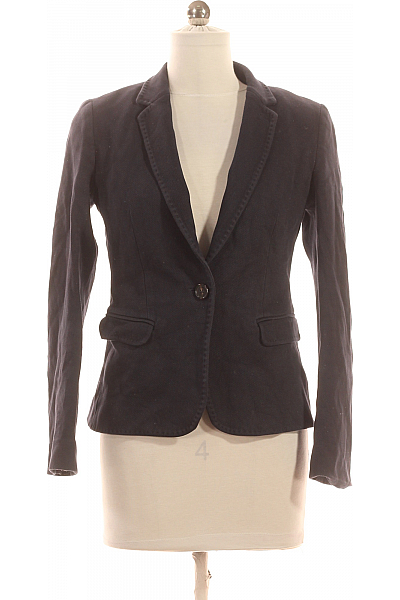Massimo Dutti Dámské Sako Modré Vel.  38