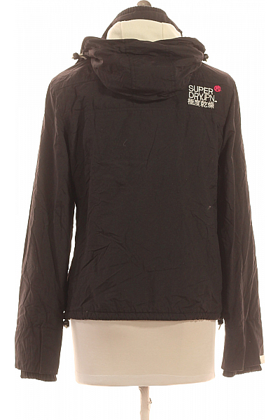 SUPERDRY Zimní Pánská Bunda Černá Vel. S