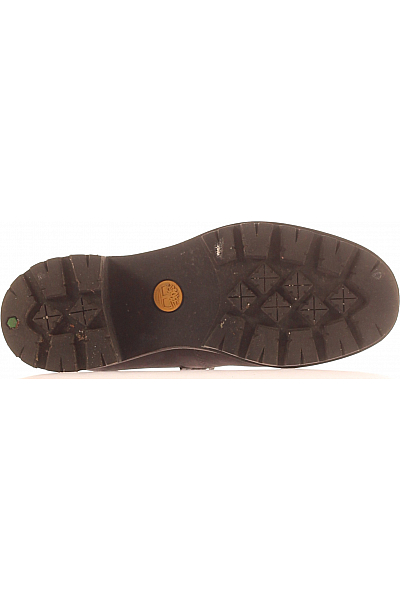 Dámské Boty Kožené Černé Timberland Second hand Vel.  37