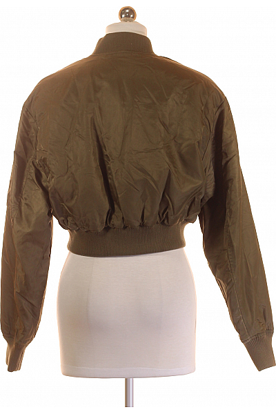 Dámská Bomber Bunda Zelený Vel. 36