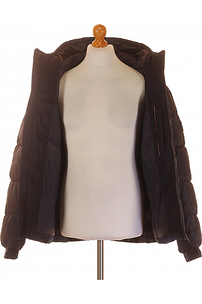 TOMMY HILFIGER Zimní Pánská Bunda Modrá Vel. L