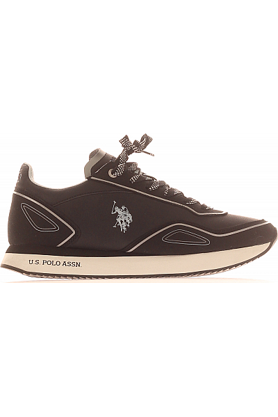 Pánské Tenisky Černé U.S.POLO ASSN. Second Hand Vel.  42
