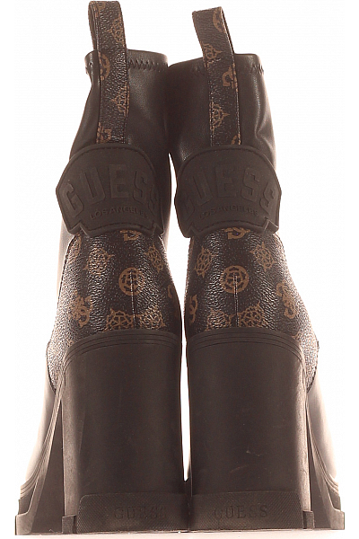 Dámské Kotníkové Boty Černé Guess Second hand Vel. 38